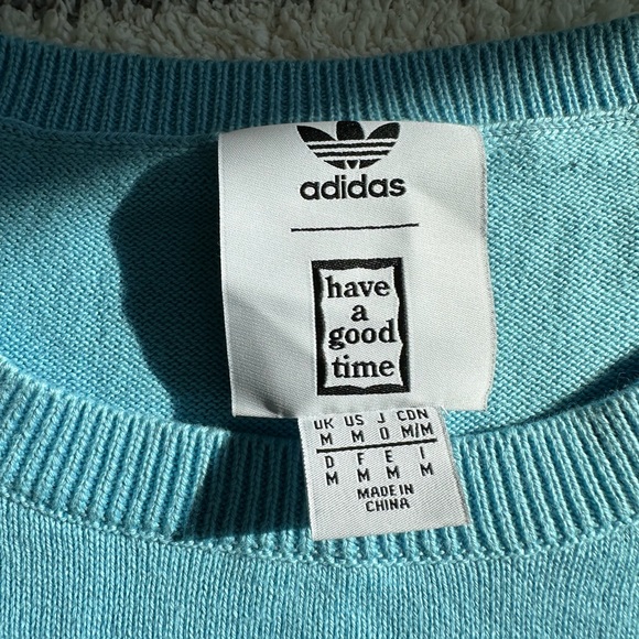 adidas x have a good time knit sweater M - Picture 4 of 5